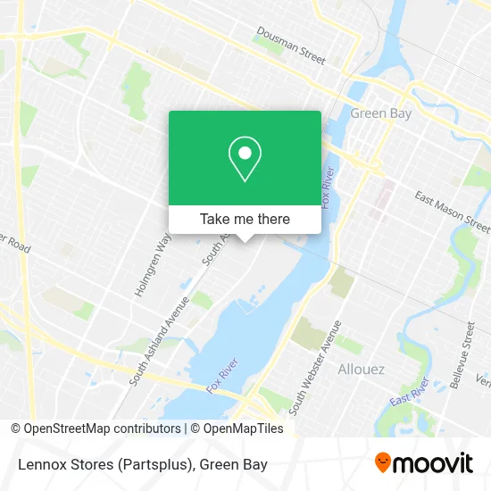 Lennox Stores (Partsplus) map