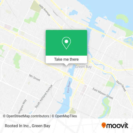 Rooted In Inc. map