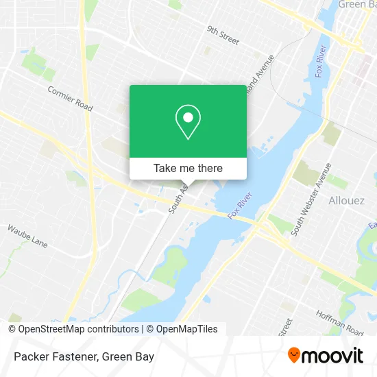 Packer Fastener map