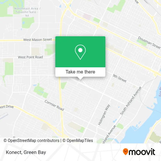 Konect map