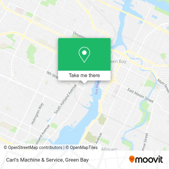 Carl's Machine & Service map