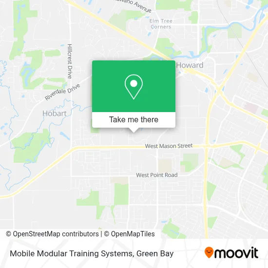 Mobile Modular Training Systems map