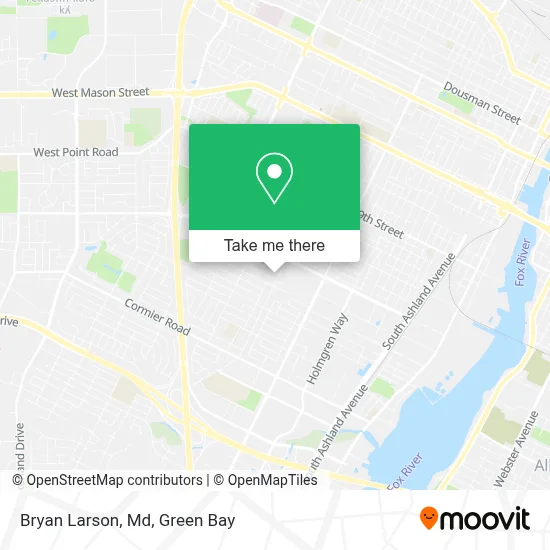 Bryan Larson, Md map