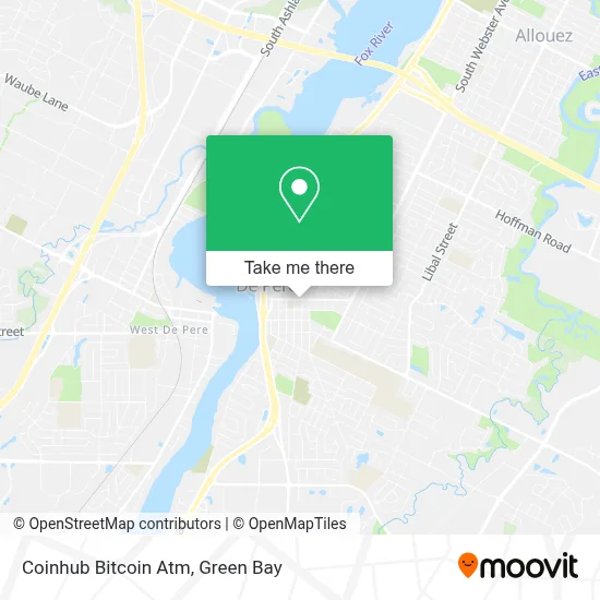 Coinhub Bitcoin Atm map