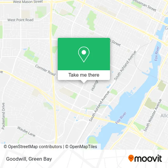 Goodwill map