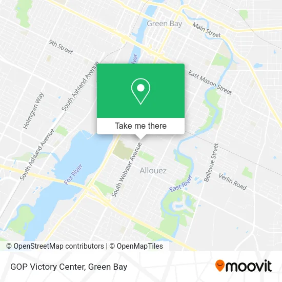 Mapa de GOP Victory Center