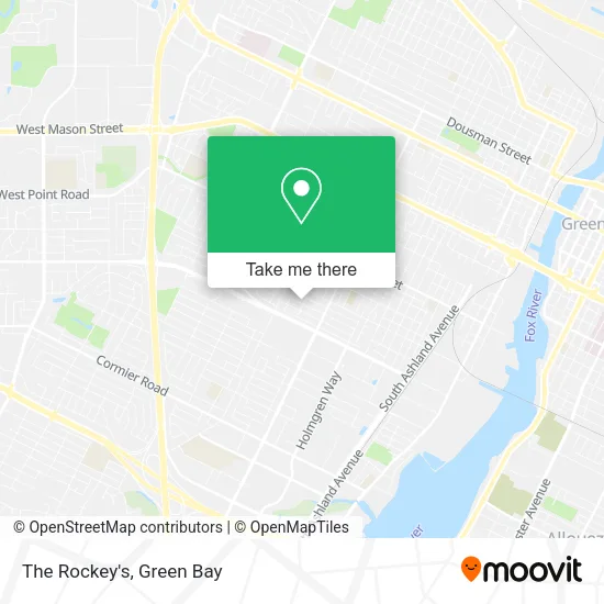 The Rockey's map
