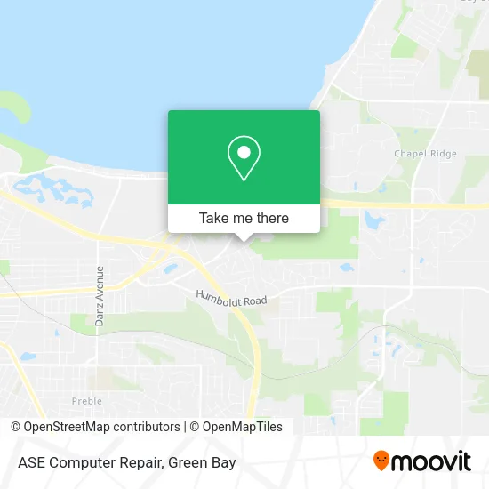 Mapa de ASE Computer Repair