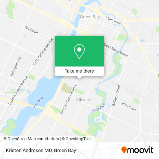 Kristen Andresen MD map