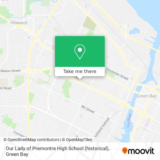 Mapa de Our Lady of Premontre High School (historical)