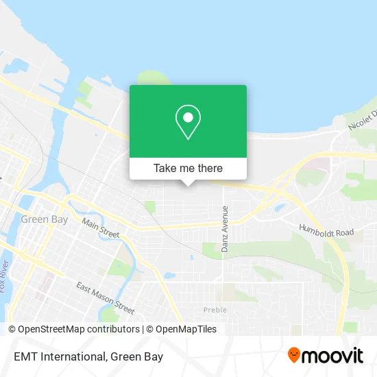 EMT International map