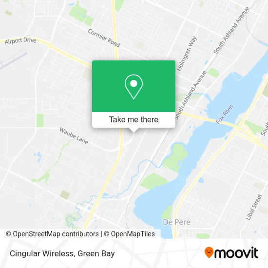 Mapa de Cingular Wireless