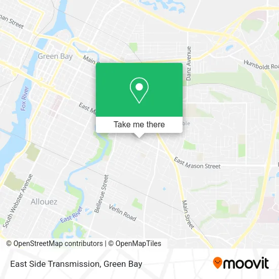 East Side Transmission map