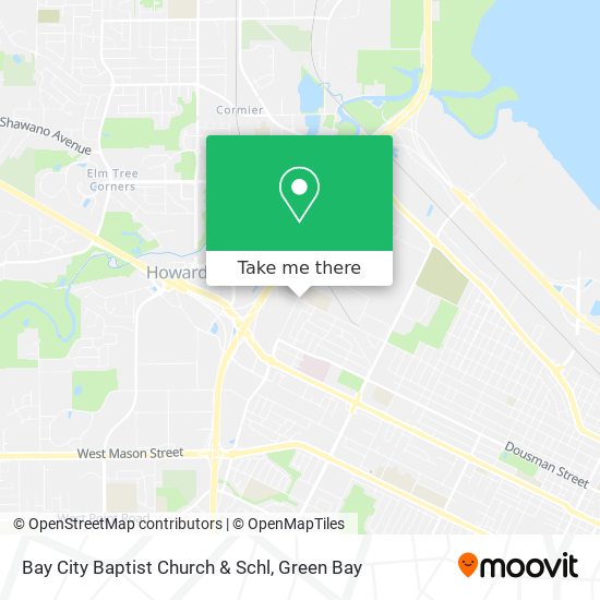 Bay City Baptist Church & Schl map