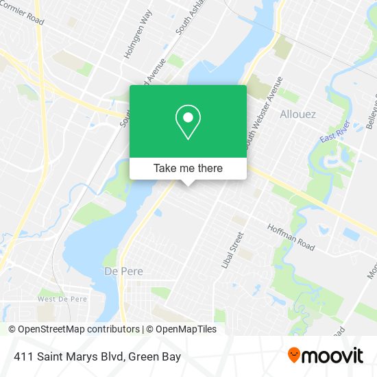 411 Saint Marys Blvd map