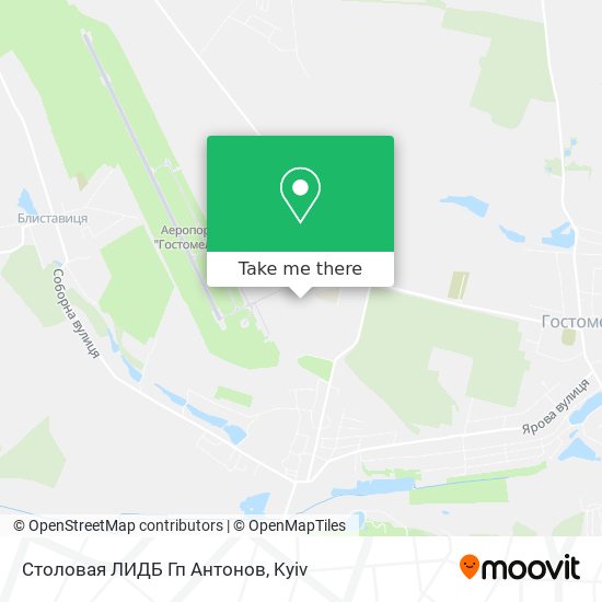Столовая ЛИДБ Гп Антонов map