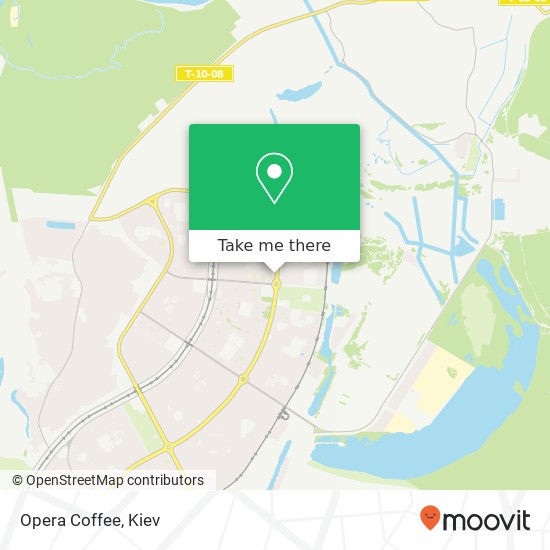 Карта Opera Coffee