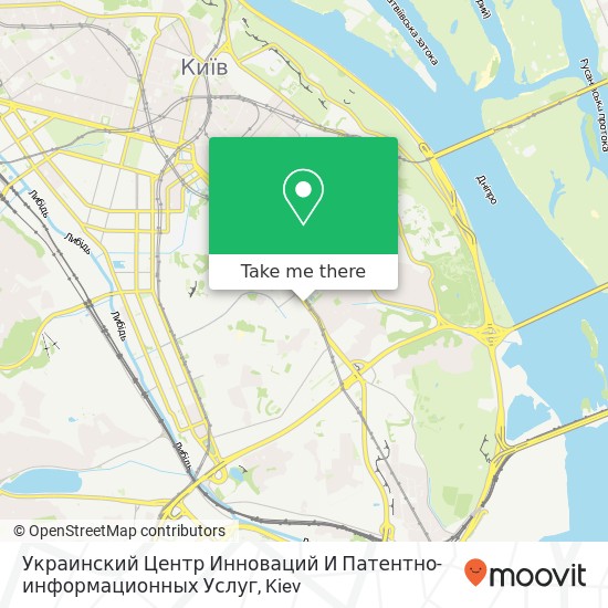 Украинский Центр Инноваций И Патентно-информационных Услуг map