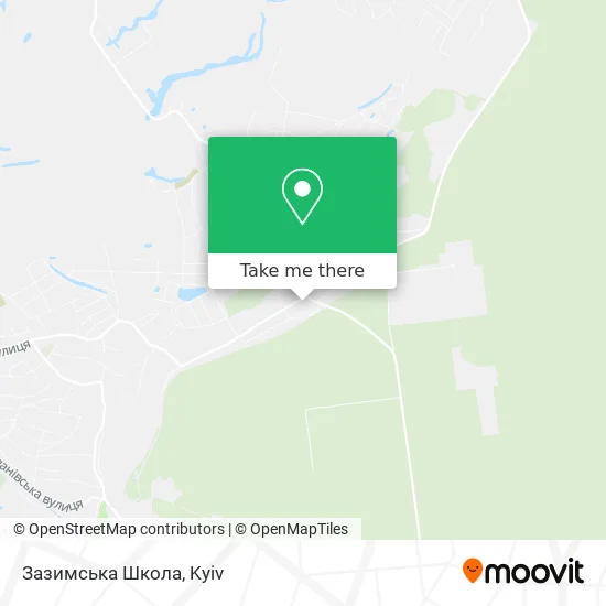 Зазимська Школа map