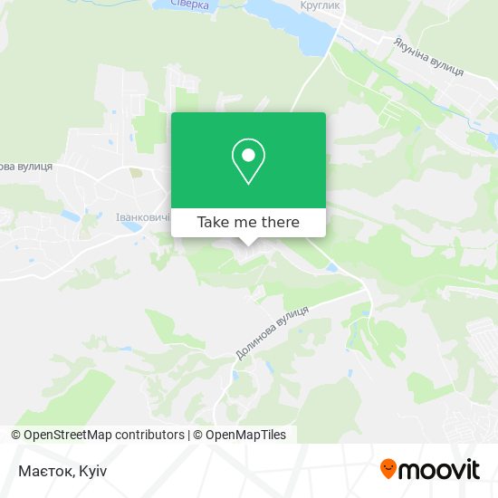Маєток map