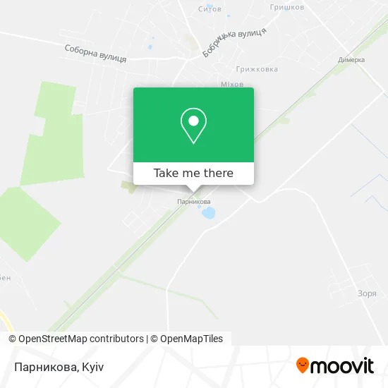 Карта Парникова