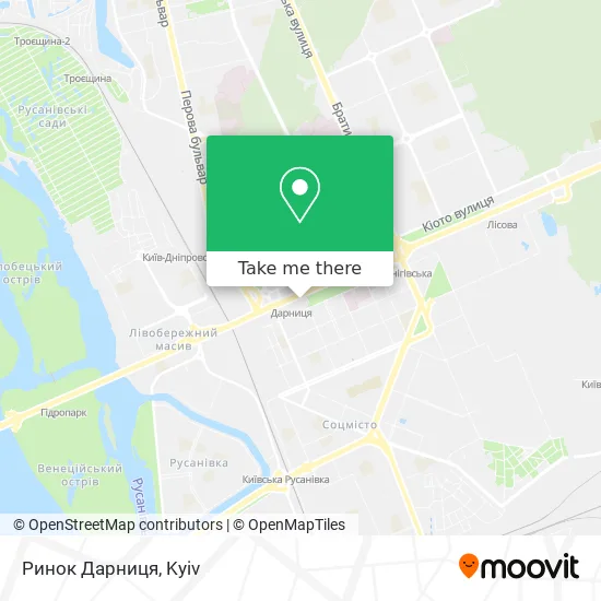 Ринок Дарниця map