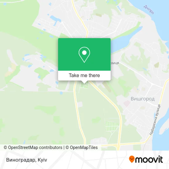 Карта Виноградар