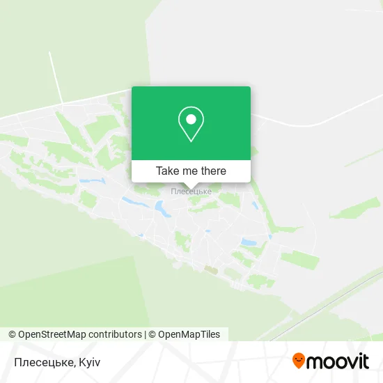 Плесецьке map