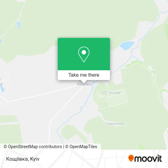 Кощіївка map