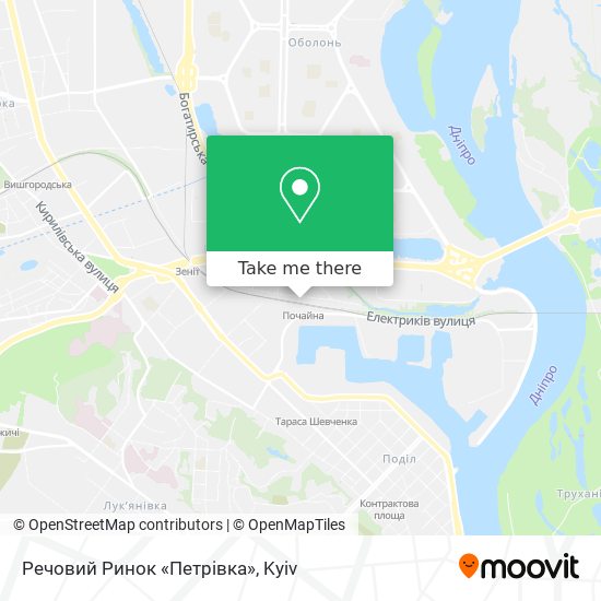 Речовий Ринок «Петрівка» map