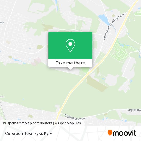 Сільгосп Технікум map