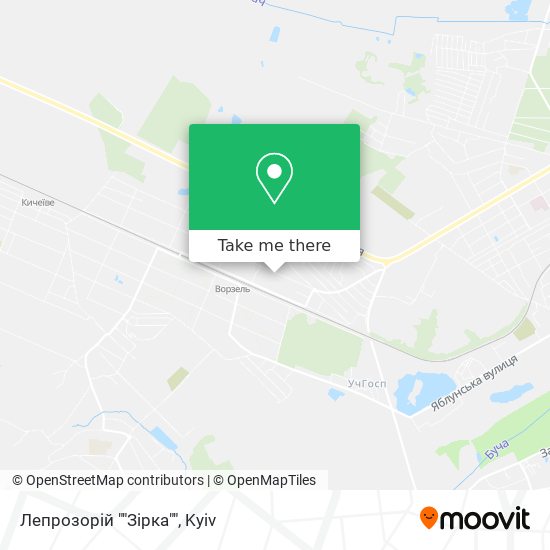 Лепрозорій ""Зірка"" map