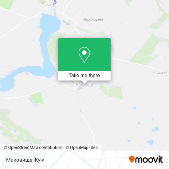 Карта Маковище