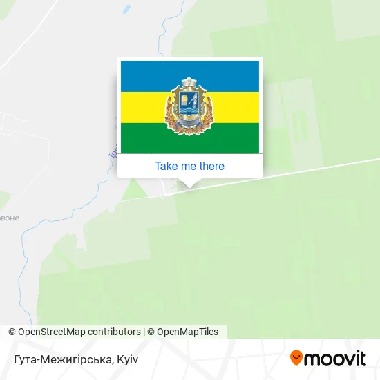 Карта Гута-Межигірська