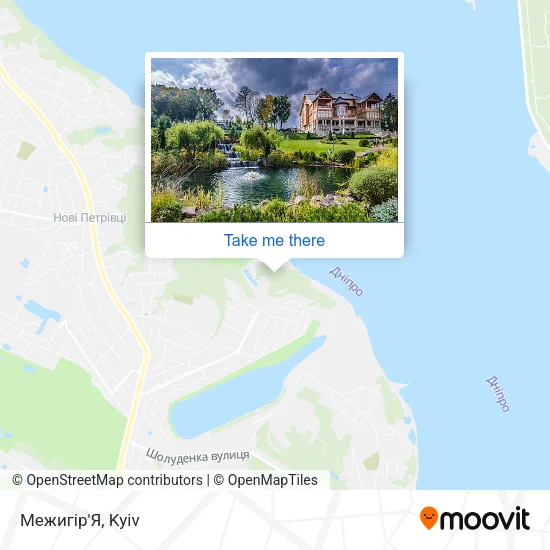 Карта Межигір'Я