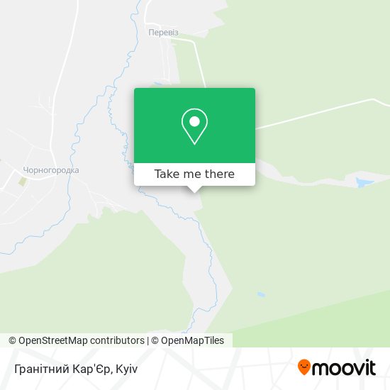 Гранітний Кар'Єр map