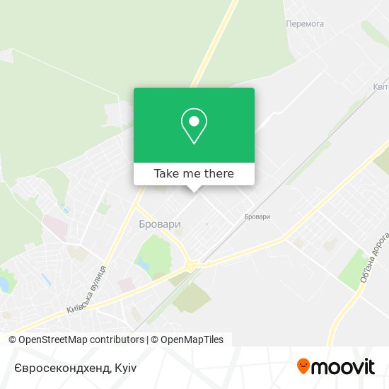 Євросекондхенд map