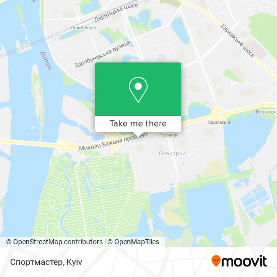 Спортмастер map