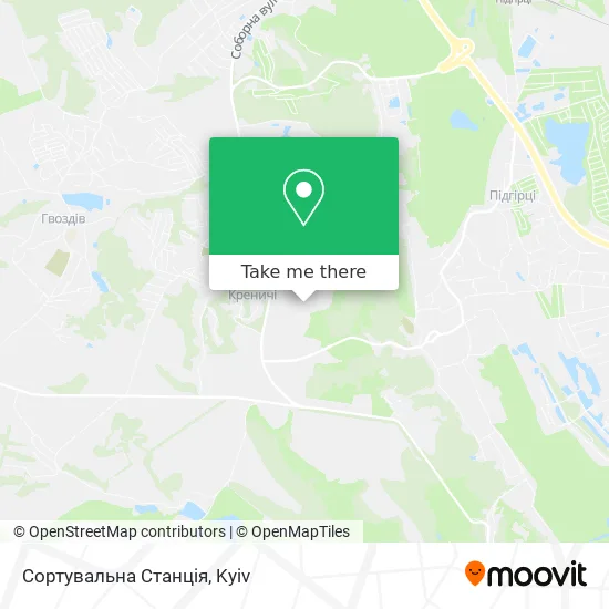 Сортувальна Станція map