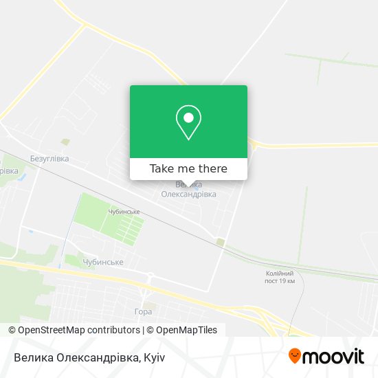 Велика Олександрівка map