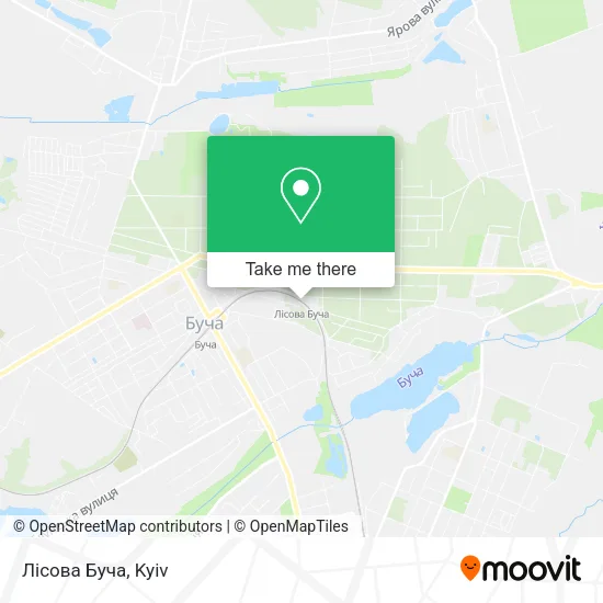 Карта Лісова Буча