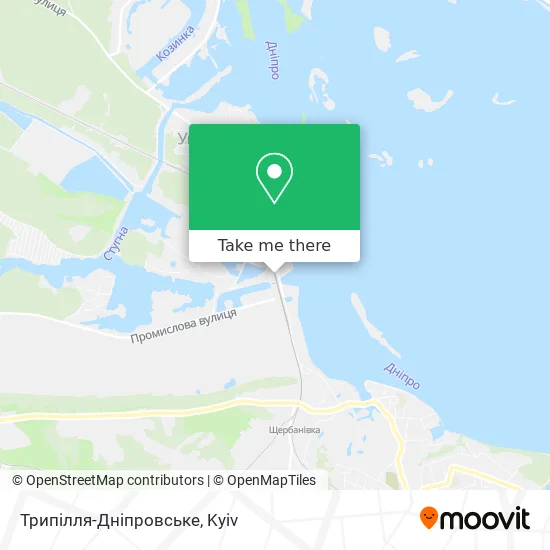 Трипілля-Дніпровське map