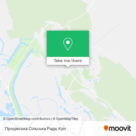 Процівська Сільська Рада map