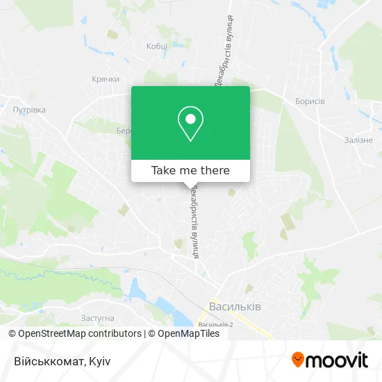Військкомат map