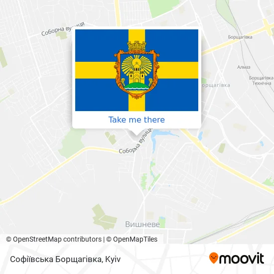 Софіївська Борщагівка map