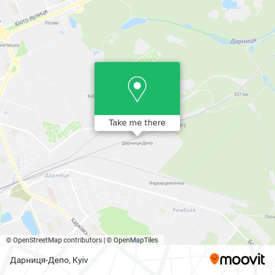 Дарниця-Депо map