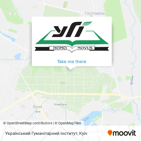 Український Гуманітарний Інститут map