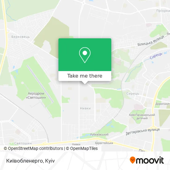 Київобленерго map