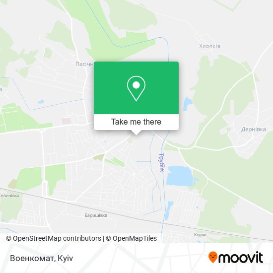 Карта Военкомат