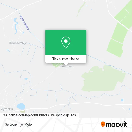 Займище map